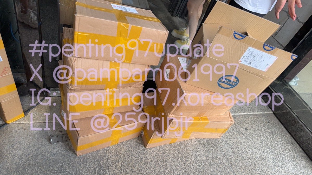 pampam061997's tweet photo. #penting97update
แจ้งอัลบั้ม GOT7 WINTER HEPTAGON รอบจีนที่เหลือ
📌เฉพาะเว็บKMStation J ver. ทั้งหมด49บั้ม>> คนจีนถ่ายมาให้ดูนะคะว่าเว็บส่งแล้วแน่นอน ส่งเข้าโกดังจีนเราวันนี้ค่ะ หากถึงไทยแล้วจะรีบแจ้งและจัดส่งให้นะคะ https://t.co/tbZxSNCLvR