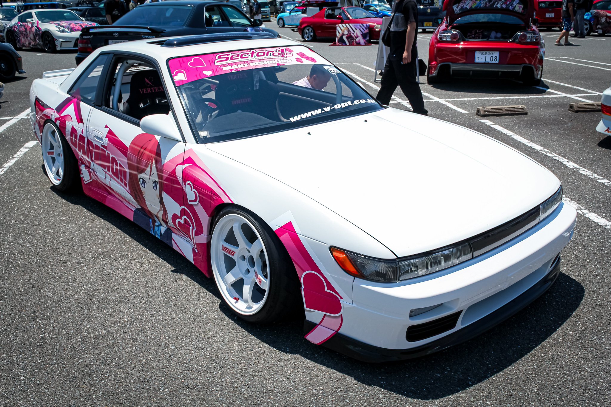 (依頼品) ゔーたん様　S13 楽天市場】NISSAN S13シルビア D-MAX 藤尾号2020 ボディ [AD