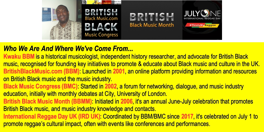 British black music & music industry runnings... (@bbmbmc) on Twitter photo Peep this year's #BritishBlackMusicMonth #BBMM2025TheSabbaticalEdition Programme
preview.mailerlite.com/y8x5l1v4q8
<a href="/cbmultimedia/">CeeBee Multimedia</a> <a href="/DJFACE11/">DJ FACE</a> <a href="/lorrainemking/">Lorraine King</a> <a href="/BluesandSoul/">Blues & Soul Magazine</a> <a href="/Echoesmag/">Echoes Magazine</a> <a href="/LindsayWesker/">LindsayWesker</a> <a href="/lloydbradley4/">lloyd bradley</a> @TrenchMag <a href="/2funkyempire/">2funky Arts</a> <a href="/punchrecords/">Punch Records</a> <a href="/SoulfulSession/">Simon Phillips</a> <a href="/toyinagbetu/">Dr Toyin Agbetu</a> @sinai_fleary Peep this year's #BritishBlackMusicMonth #BBMM2025TheSabbaticalEdition Programme
preview.mailerlite.com/y8x5l1v4q8
<a href="/cbmultimedia/">CeeBee Multimedia</a> <a href="/DJFACE11/">DJ FACE</a> <a href="/lorrainemking/">Lorraine King</a> <a href="/BluesandSoul/">Blues & Soul Magazine</a> <a href="/Echoesmag/">Echoes Magazine</a> <a href="/LindsayWesker/">LindsayWesker</a> <a href="/lloydbradley4/">lloyd bradley</a> @TrenchMag <a href="/2funkyempire/">2funky Arts</a> <a href="/punchrecords/">Punch Records</a> <a href="/SoulfulSession/">Simon Phillips</a> <a href="/toyinagbetu/">Dr Toyin Agbetu</a> @sinai_fleary