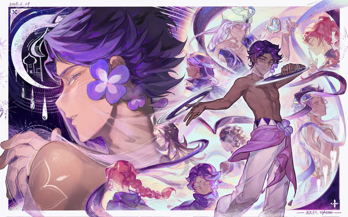 【2025.6.29】𝓣𝓱𝓪𝓷𝓴 𝔂𝓸𝓾✨💜
你是我朝夕相伴无法触碰的虚拟
💖✨实装日快乐💜
#cookierunkingdom #cookierun
#lilaccookie