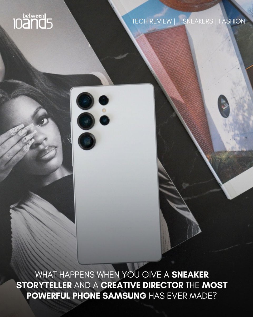 10and5's tweet image. We put the Galaxy S25 Ultra to the test during our latest sneaker feature with Josh Dunn, from location scouting to live monitoring and storyboarding on the go
This isn’t your average review, it’s a creator’s lens on
#GalaxyS25Ultra