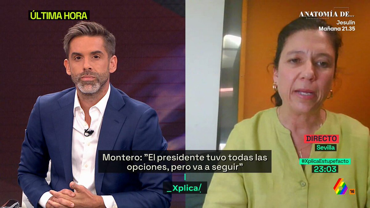 Dos30' (@dos30tv) on Twitter photo 🚀 Sigue fortísima <a href="/laSextaXplica/">laSexta Xplica</a> en el PT del sábado!
🚀 7.4% de share y 3.6M de espectadores únicos
👏 +27.2% de Plusvalías!
#QueVivaLaTele #Audiencias 🚀 Sigue fortísima <a href="/laSextaXplica/">laSexta Xplica</a> en el PT del sábado!
🚀 7.4% de share y 3.6M de espectadores únicos
👏 +27.2% de Plusvalías!
#QueVivaLaTele #Audiencias
