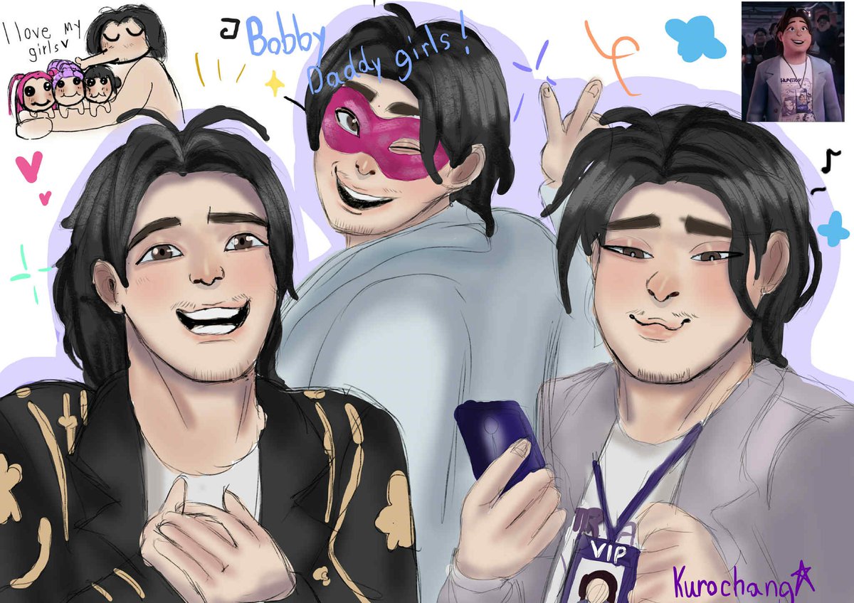 Daddy girls ~~🤲✨
#KPOPDEMONHUNTERS
