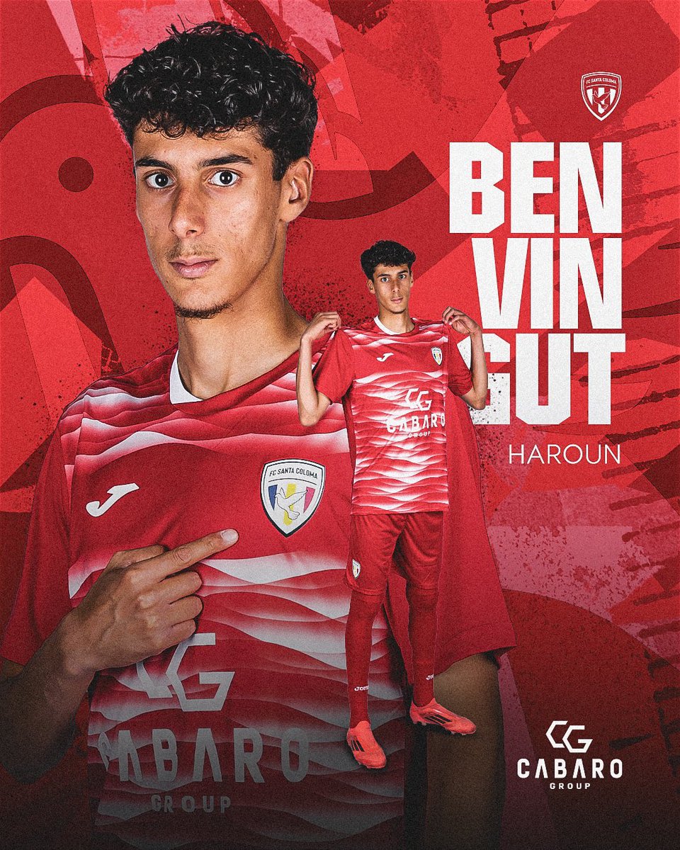 Donem la benvinguda a Haroun, jove extrem andorrà que arriba amb il·lusió i velocitat per aportar al FC Santa Coloma! 🇦🇩💪🏼