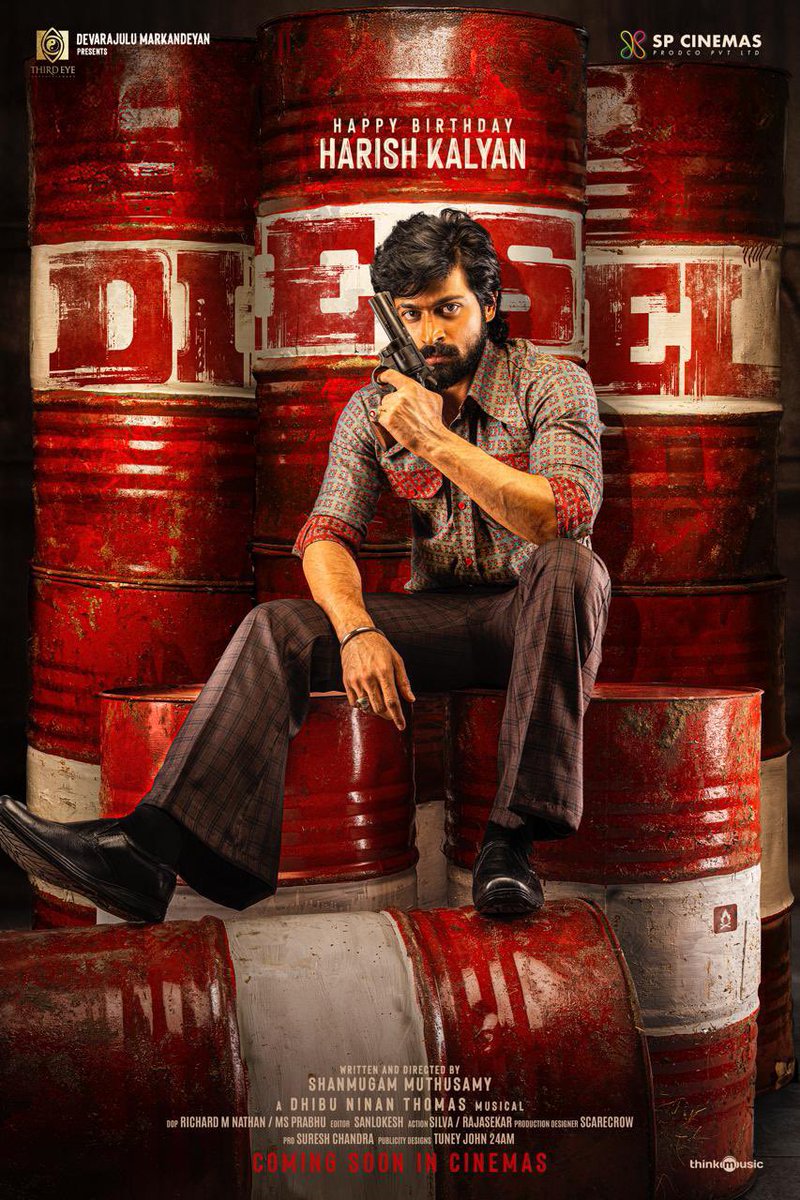 Thangadurai (@thangadurai123) on Twitter photo Wishing you Many More Happy Returns of day our Energetic Hero <a href="/iamharishkalyan/">Harish Kalyan</a> 💐🎂❤️
#Diesel #HBDHarishKalyan Wishing you Many More Happy Returns of day our Energetic Hero <a href="/iamharishkalyan/">Harish Kalyan</a> 💐🎂❤️
#Diesel #HBDHarishKalyan