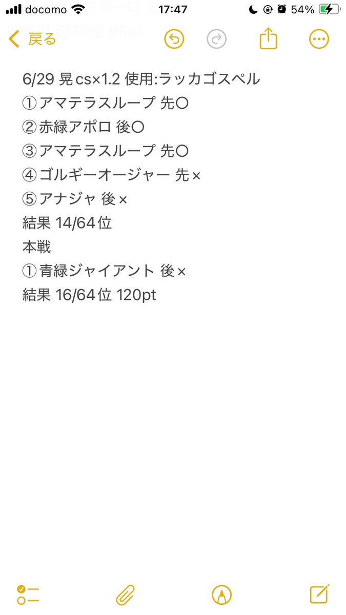 運良くて本戦上がり1没。
ゴルギーオージャーは明らかにプレミだったので精進します。