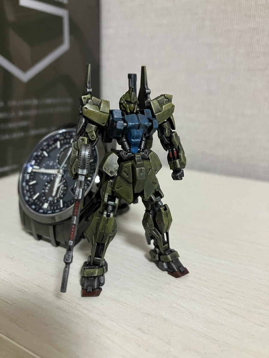ガンダムアーティファクト 百式

組み立て辛すぎて気が狂うかと思いました

#ガンダムアーティファクト
#筆塗り 
#ガンプラ