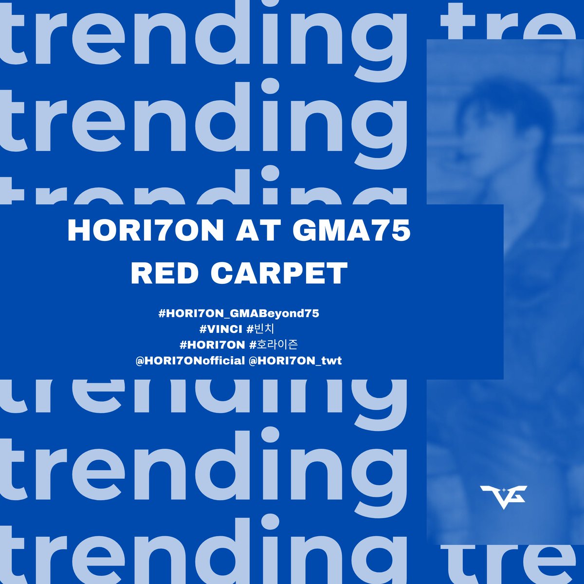 [#️⃣] TWITTER PARTY

🗓️ 2025.06.29 | Sunday

HORI7ON AT GMA75 RED CARPET

#HORI7ON_GMABeyond75 
#VINCI #빈치 #HORI7ON #호라이즌 <a href="/HORI7ONofficial/">HORI7ONofficial</a> <a href="/HORI7ON_twt/">HORI7ON member</a>