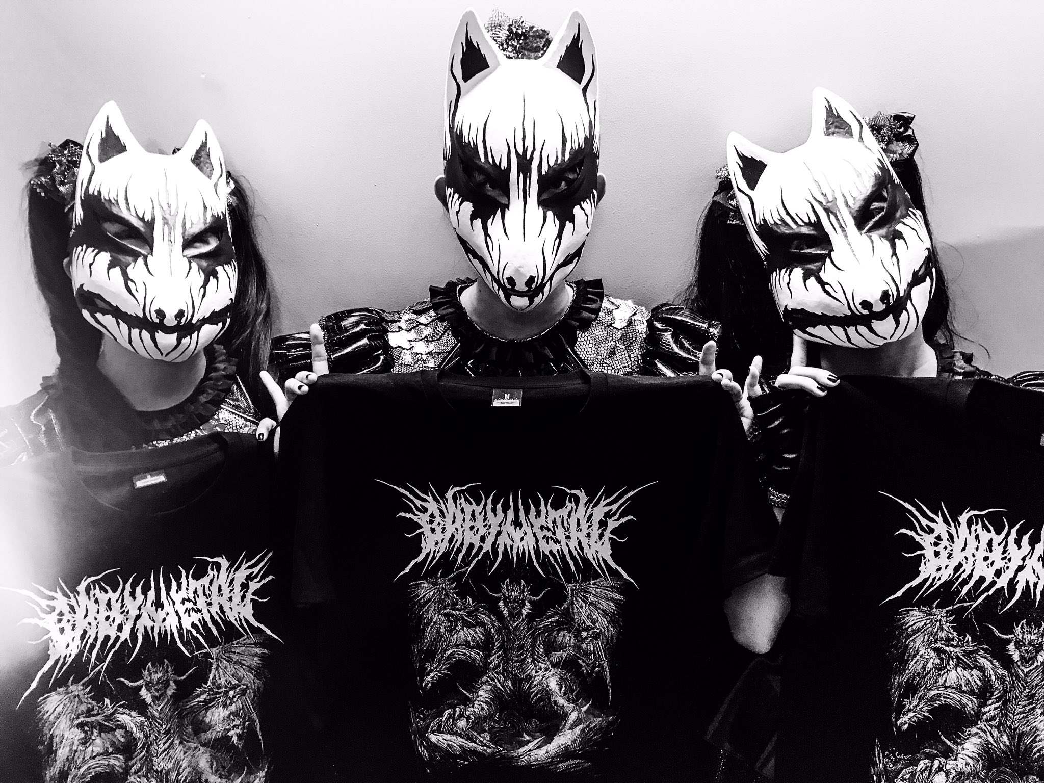 BABYL - BABYL  黒キツネ祭り キツネ面 ベビーメタル Babymetal 5大キツネ祭り ライブ会場限定販売お面 マスク - メルカリ