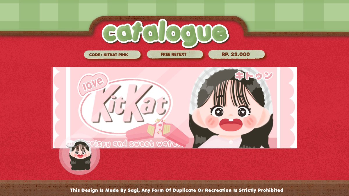 owreuz's tweet image. — help repost please, tysm 🦭💌

haii haloo teman timun, aku membawa 4 layout rs KitKat warna warni 🍫❗ yang siap di jemput melalui dm ku 😆🙌🏻 yukk jajan KitKat yummy 🍀🌟

#zonauang #zonaba