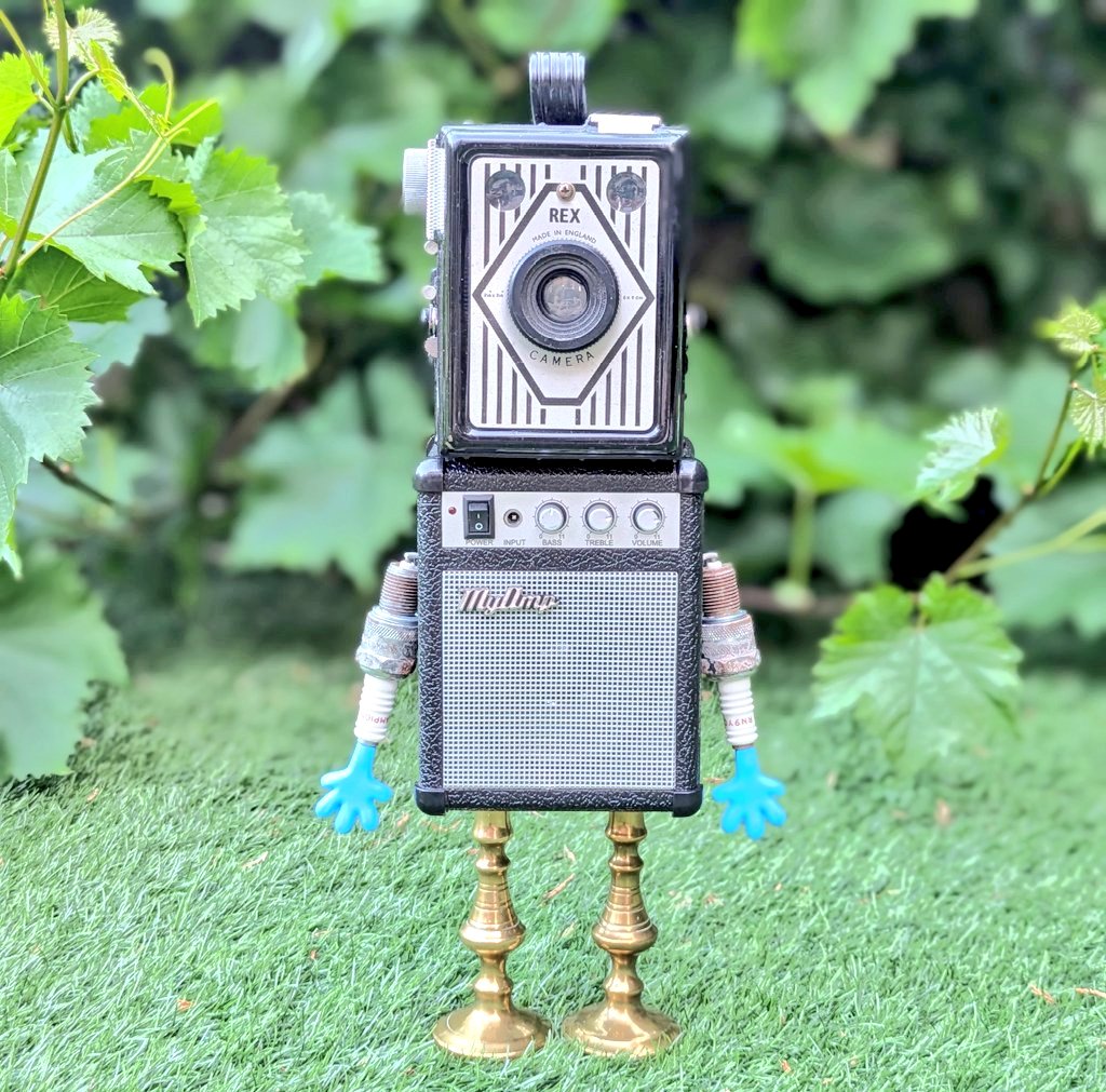 junk_bots's tweet image. Rex was gutted to miss #Glastonbury this year but I&apos;ve told him I&apos;ve got him tickets for next year. If you want to take him let me know. #ukgiftam #shopindie