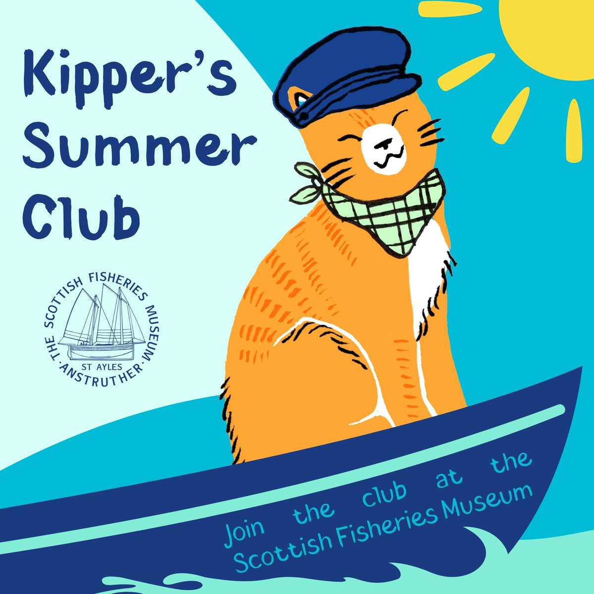 🐱This #summer, join 'Kipper the Cat's Summer Club' for families at the Museum!
Benefits include:
🆓 Free to join
🎟️ Attend as many events as you like
🏆Get your own club membership card to collect points towards a prize
Visit our website for more info buff.ly/qA0q23Z
