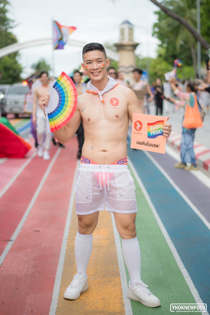OatRangsit's tweet photo. Horny hornet @hornet 
🏳️‍🌈🏳️‍🌈 Pattaya international pride 2025 https://t.co/vkJ3vsWUaz