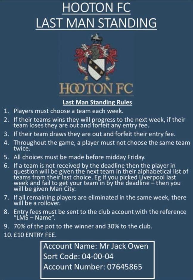 Should be another bumper pot. Message us if interested in joining.