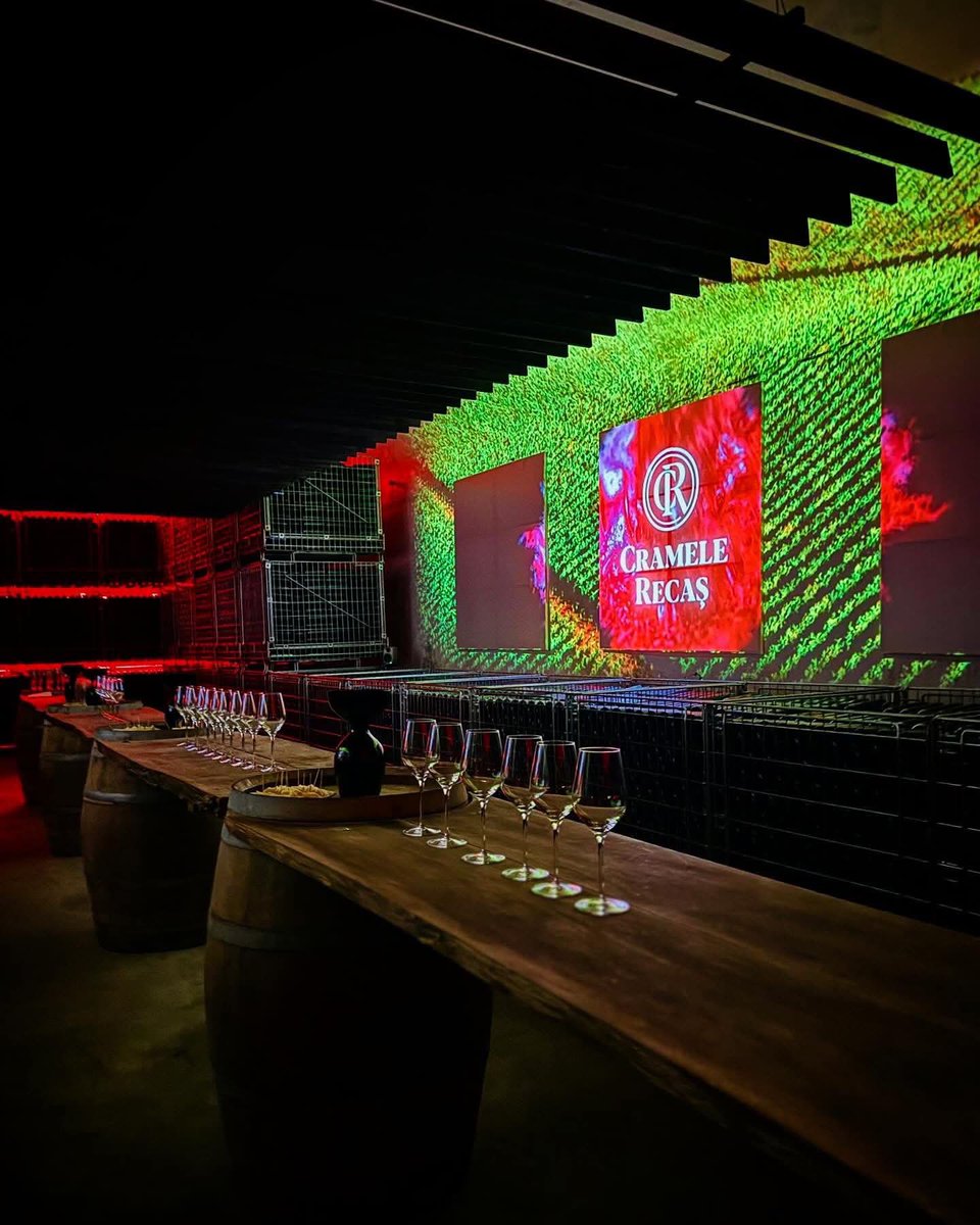 Introducing our new Immersive Wine Cellar in the Barrique Hall. We invite you to step into a journey through time and terroir, where wine becomes a moving story. Here, images flow, and sounds linger. Each space unfolds, rich in color, mood, and memory.

#winery #wine #immersive