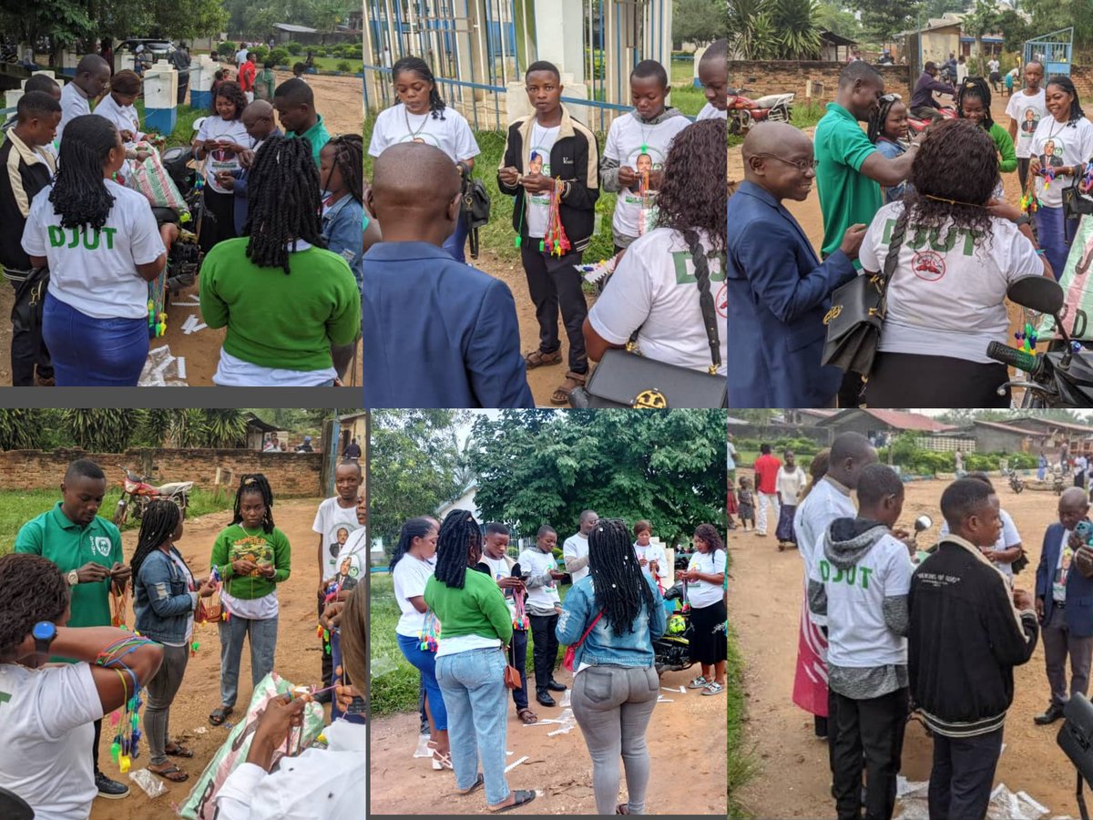 Sous l’égide du président fondateur de DJUT Bijoux OMBILINGO, une action citoyenne lancée à Kisangani.

Des sifflets distribués. C'est pour alerter en cas de danger permanent.

Cette initiative témoigne d’un engagement dans la lutte contre l’insécurité. #RDC