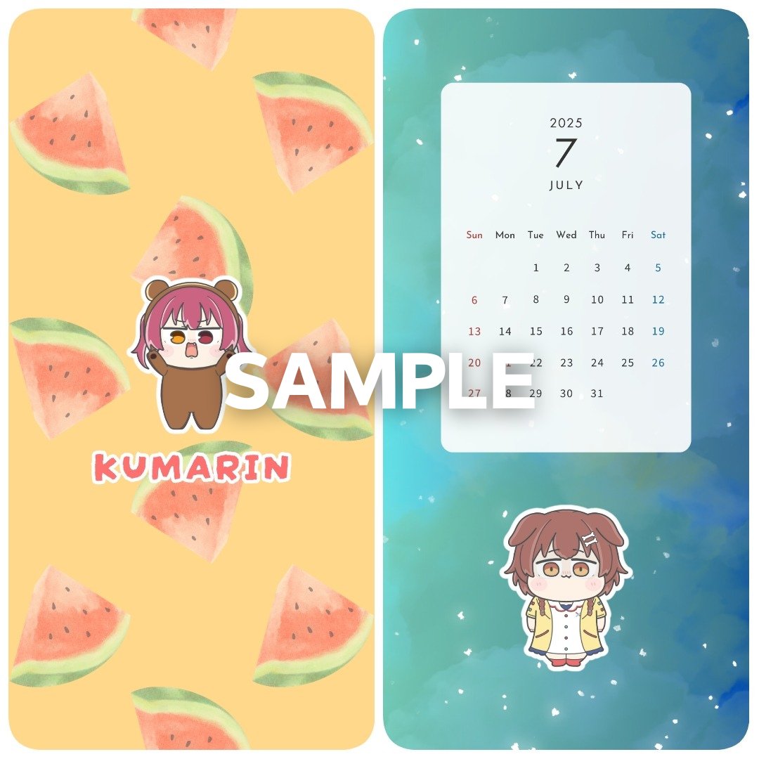 sunono_mi's tweet image. 6月のメン限特典(pixivFANBOXも含む)の新しいスマホ壁紙を配布しました!🌞
※DL期限は2025年7月29日(火)まで🌟
▷YouTube
youtube.com/@sunonomi
▷pixivFANBOX
sunonomi.fanbox.cc/posts
#クマリン #できたてころね