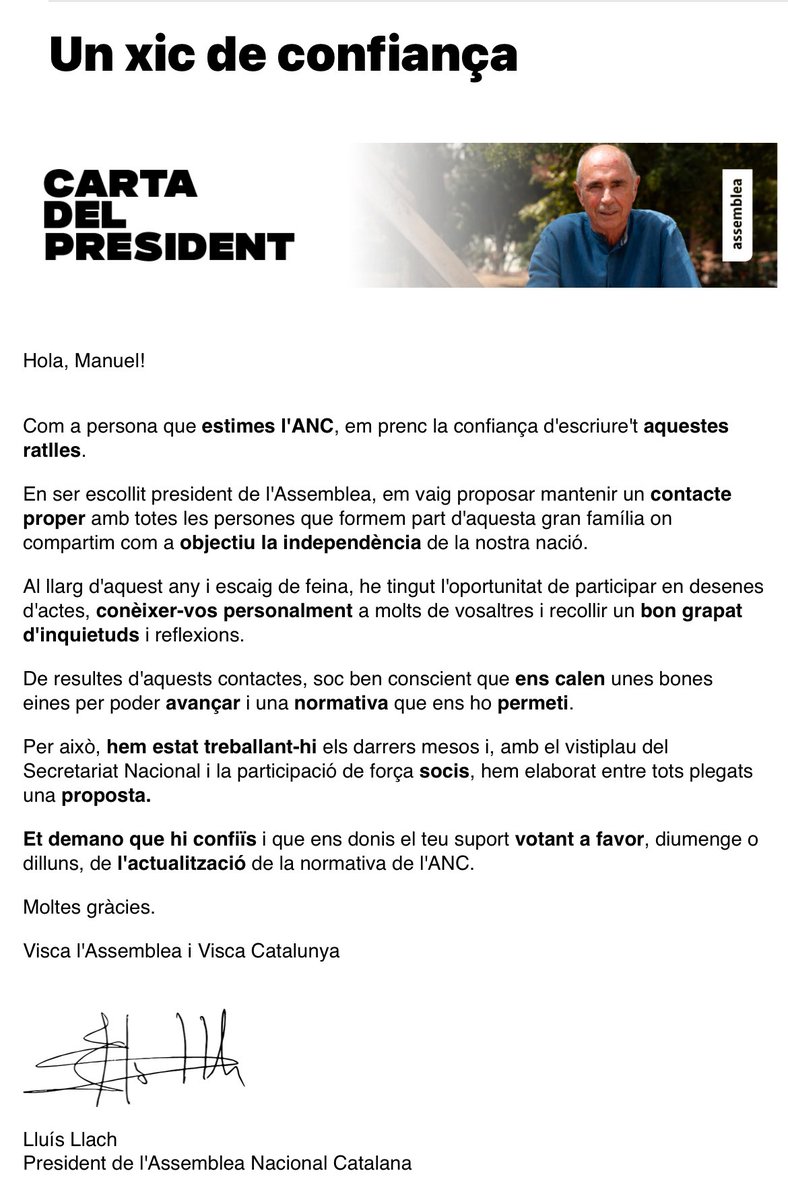 Disculpa president. D’on has tret les meves dades?