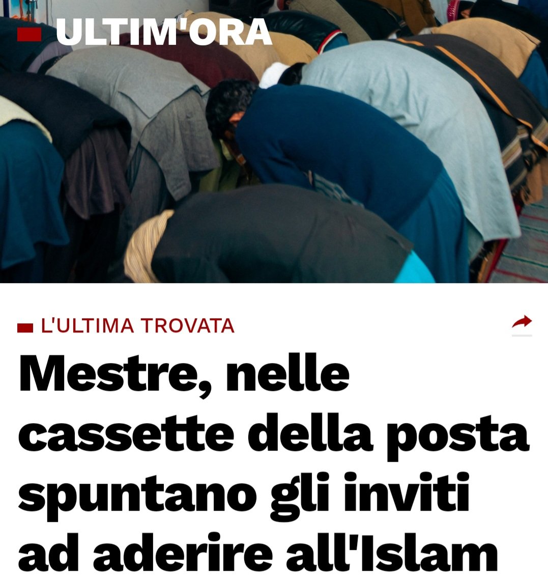 ChiodiDonatella's tweet photo. Ma dai! 
Come se #Allah fosse un #Folletto...
#Mestre #Islam #29giugno
https://t.co/Fa2ZM2SWoj https://t.co/1zb0D4nffZ