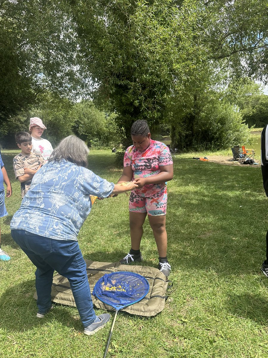 Fishing with <a href="/EssexBGC/">Essex Boys & Girls Clubs</a> today! Finally caught one! #youthwork