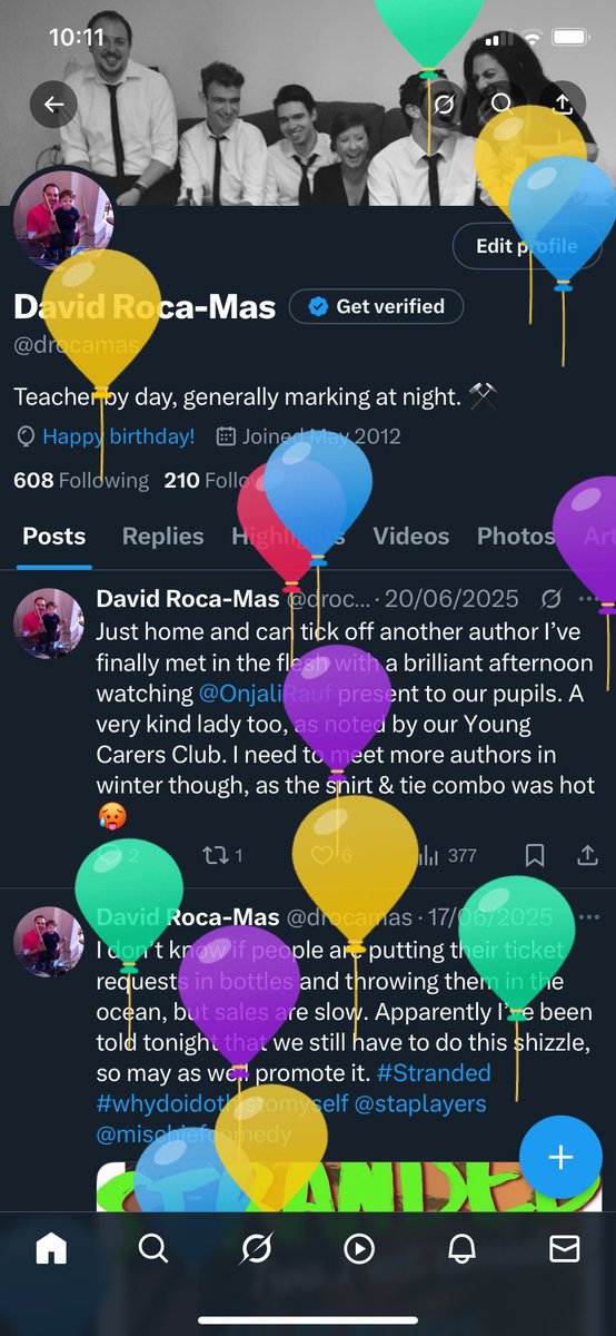 Oooooo balloon day, who’d have thunk it!?