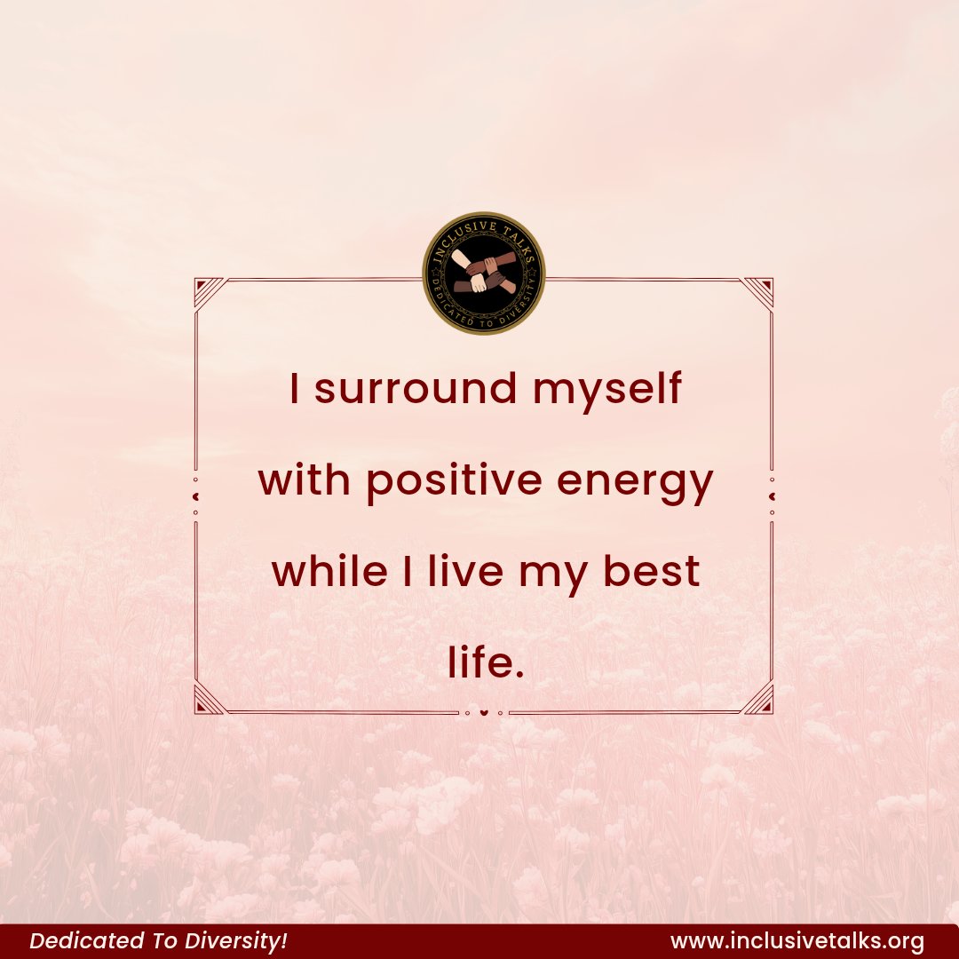 InclusiveTalks's tweet image. I Affirm 😌
Have a great week 💛