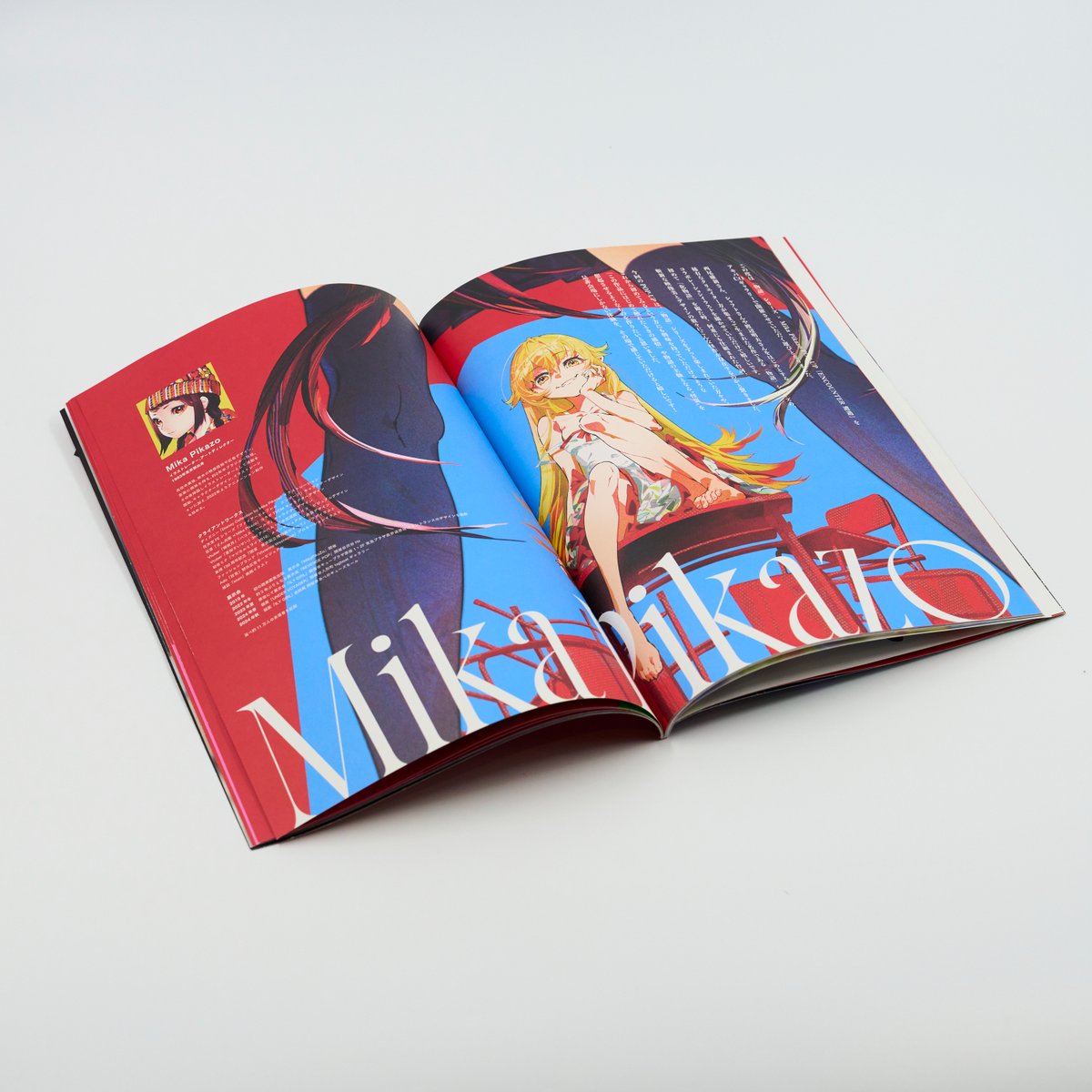 MikaPikaZo's tweet image. 〈物語〉シリーズ× Mika Pikazo
official-goods-store.jp/mika-monogatar…