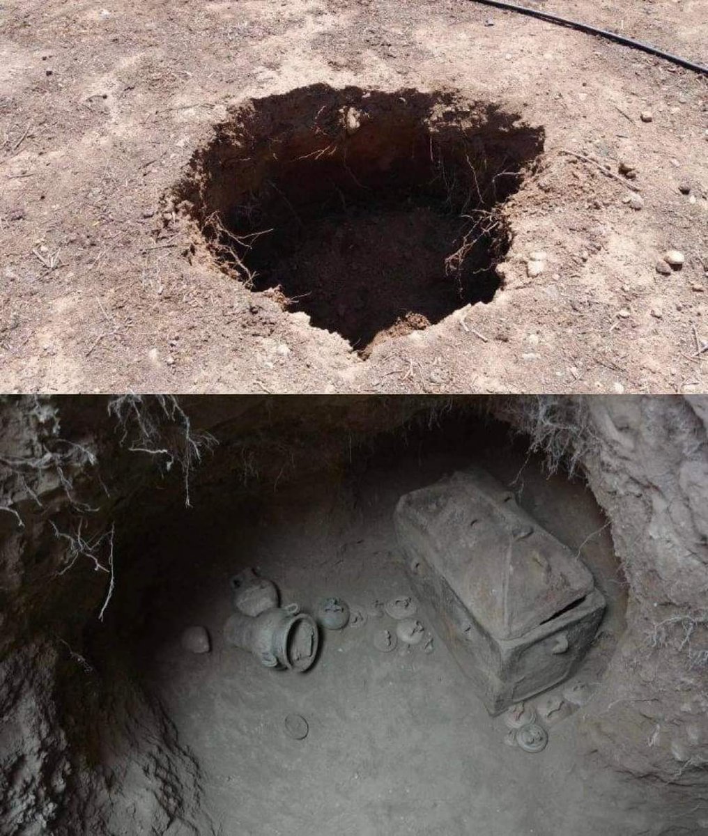 Greek Farmer Accidentally Discovers 3400 year old Minoan Tomb Hidden Under Olive Grove - Lerapetra, Crete, Greece 🇬🇷

The untouched Bronze Age tomb and the skeletons inside will hopefully provide archaeologists with information about the mysterious Minoan civilization. It is a