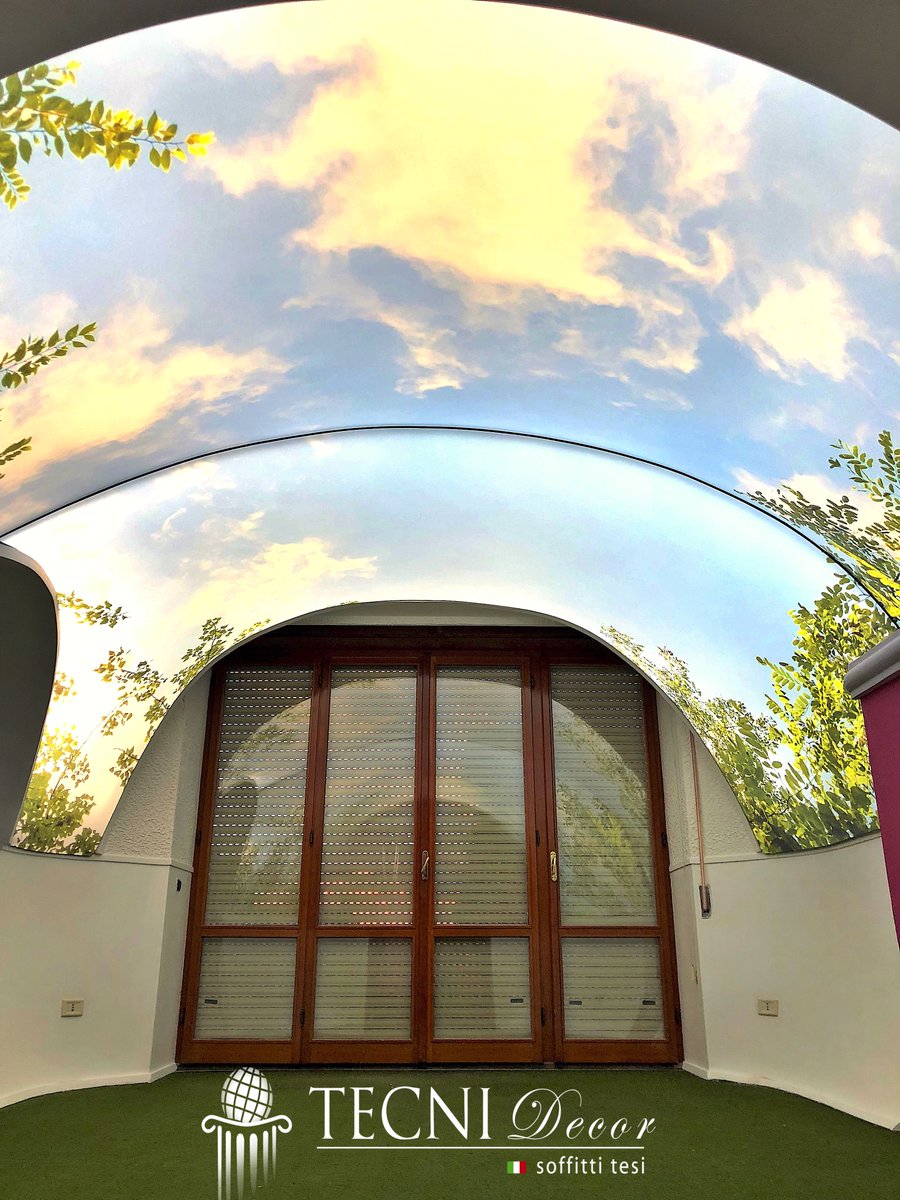 soffittitesi's tweet photo. L’estate si fa sentire,chi predilige il mare,chi il fresco della montagna e c’è chi resta a casa con l’aria condizionata,comunque sempre sotto un bellissimo cielo estivo!!!TECNI DECOR  I @soffittitesi  per ogni stagione https://t.co/BMbwLr4l0d