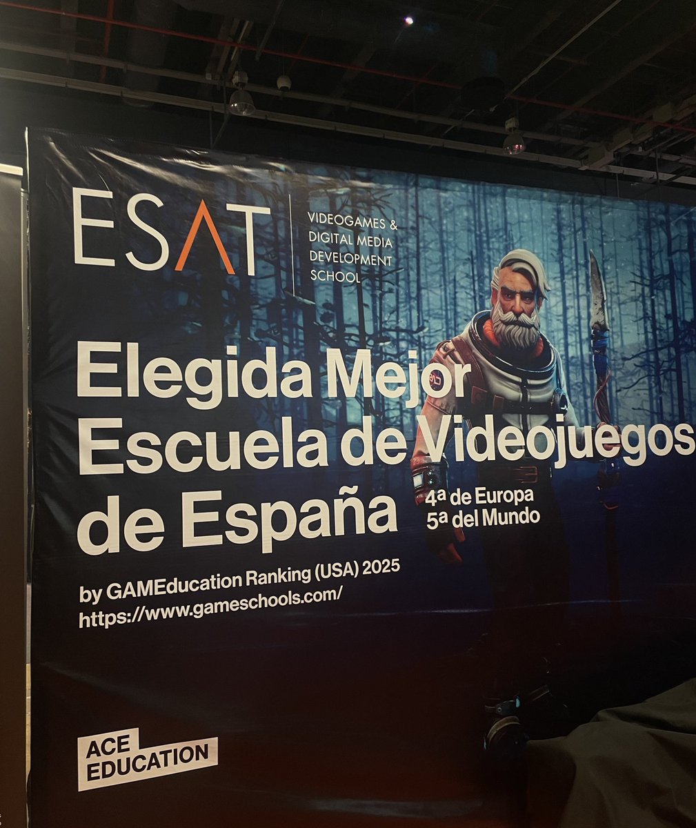 OpenWorldNowcom's tweet image. Os esperamos en @ESAT_Valencia, elegida escuela TOP 1 de videojuegos de España, para probar los nuevos juegos de @TirisGame @ElysianSiege @CrowsNest_Game 

Ya disponibles en Steam!