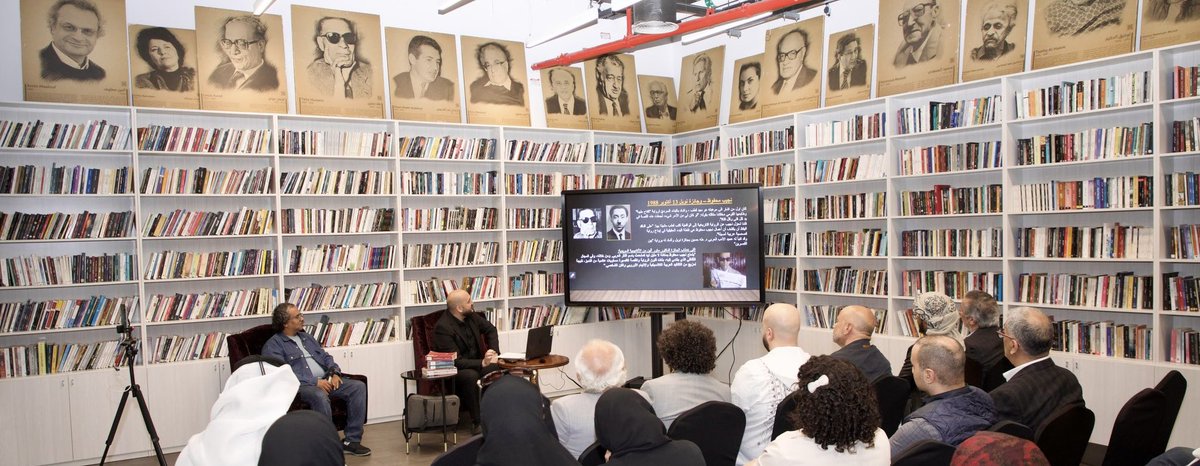 مكتبة #كتارا لـ #الرواية هى اول  واكبر مكتبة متخصصة في الرواية العربية في الوطن العربي