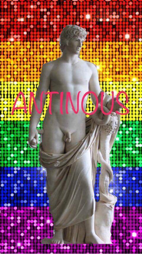 antinousgaygod's tweet image. 🪷 The #Antinous #Agathodaimon (Blessed Spirit) statue at Berlin's #AltesMuseum originally stood at #Sansouci in Potsdam, where Frederick the Great liked to run his hands over it. 🪷
