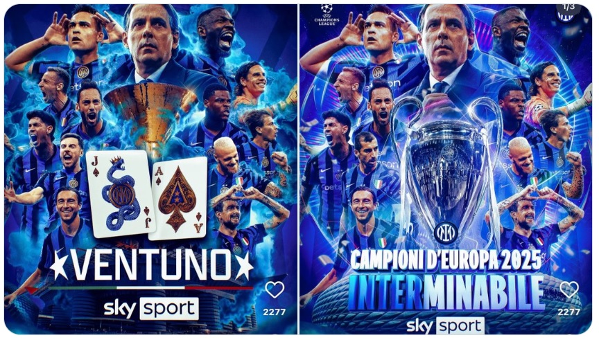 Boboj29's tweet image. Avevano preparato tutto , il 21° scudetto e la vittoria della Champions .
Come godo a vedere queste cose , come godo e continuero' a godere nel vederli con la testa bassa ogni volta che gli ricordi questo.