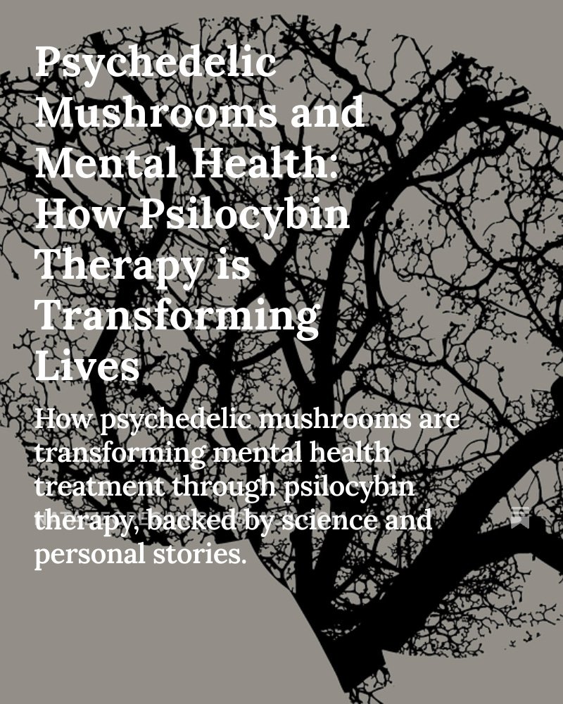 NatalieORegan1's tweet image. 🧠 Psilocybin therapy: a turning point for mental health?
There is growing evidence behind psychedelic mushrooms in treating depression, PTSD and anxiety. Includes scientific research, personal stories and a look at the Europe-wide PsychadeliCare campaign
open.substack.com/pub/natalieore…