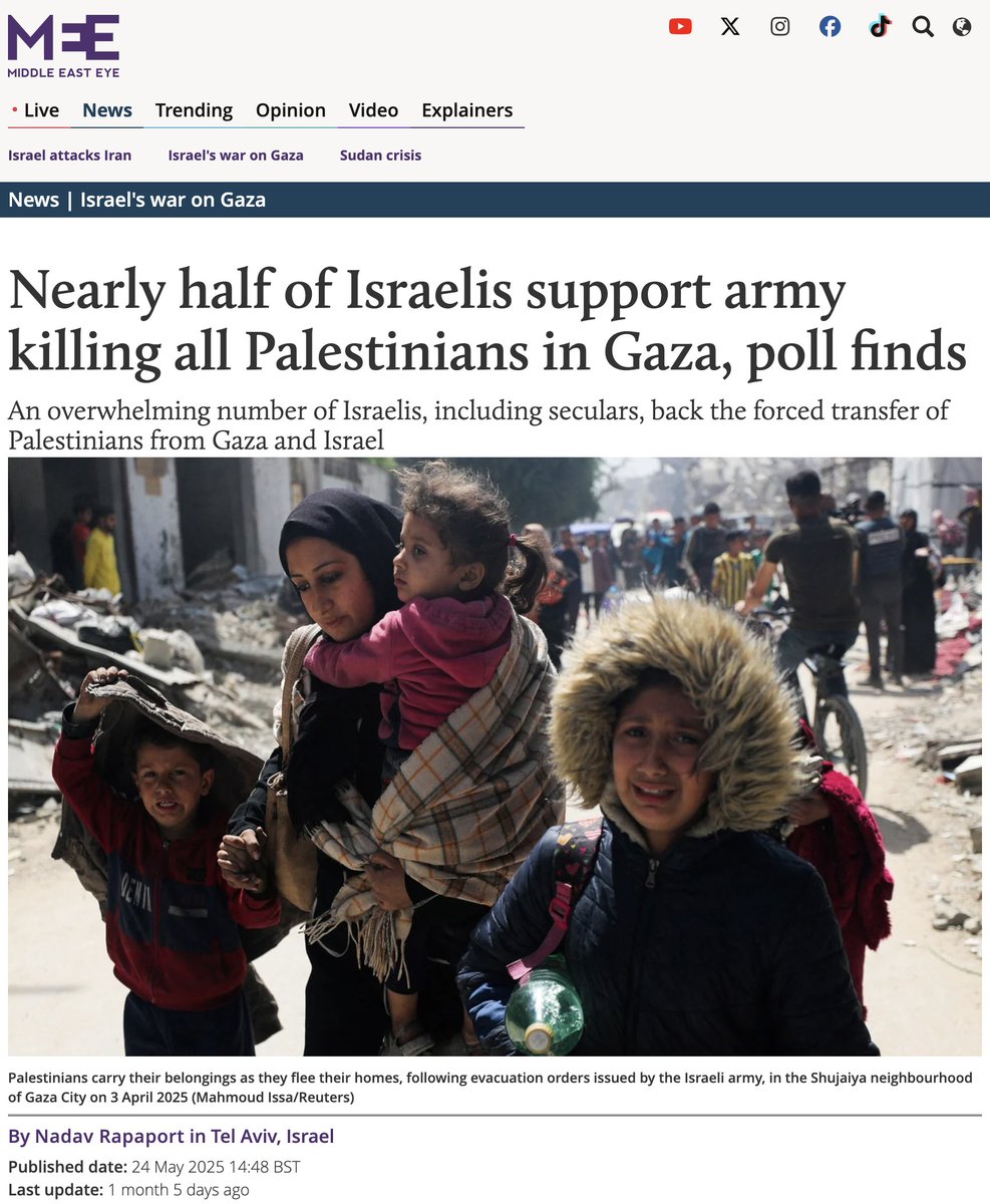 It's a fascist settler society

Completely riven with hate for the indigenous people they stole everything from

Zionism cannot be "fixed"

It must be defeated. Then dismantled