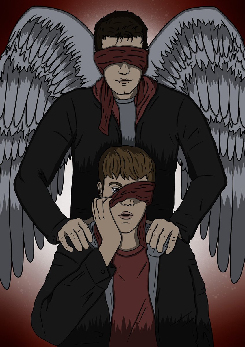 wobbeegong's tweet image. ‘let them alone: they are blind guides. and if the blind guide the blind, both shall fall into a pit.’ - matthew 15:14
#dogma #loki #bartleby