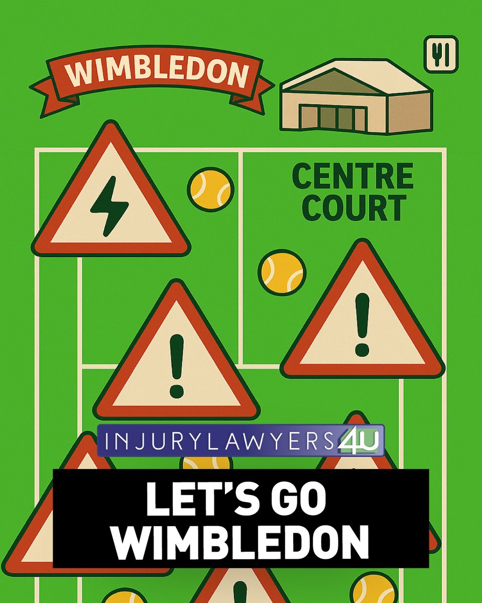 It’s that time of year again! 

For all those slips, trips and falls - we’re here to help! But if you don’t get match point, that’s up to you! 

#IL4u #PersonalInjury #ClaimWin #InjuryLawyers
