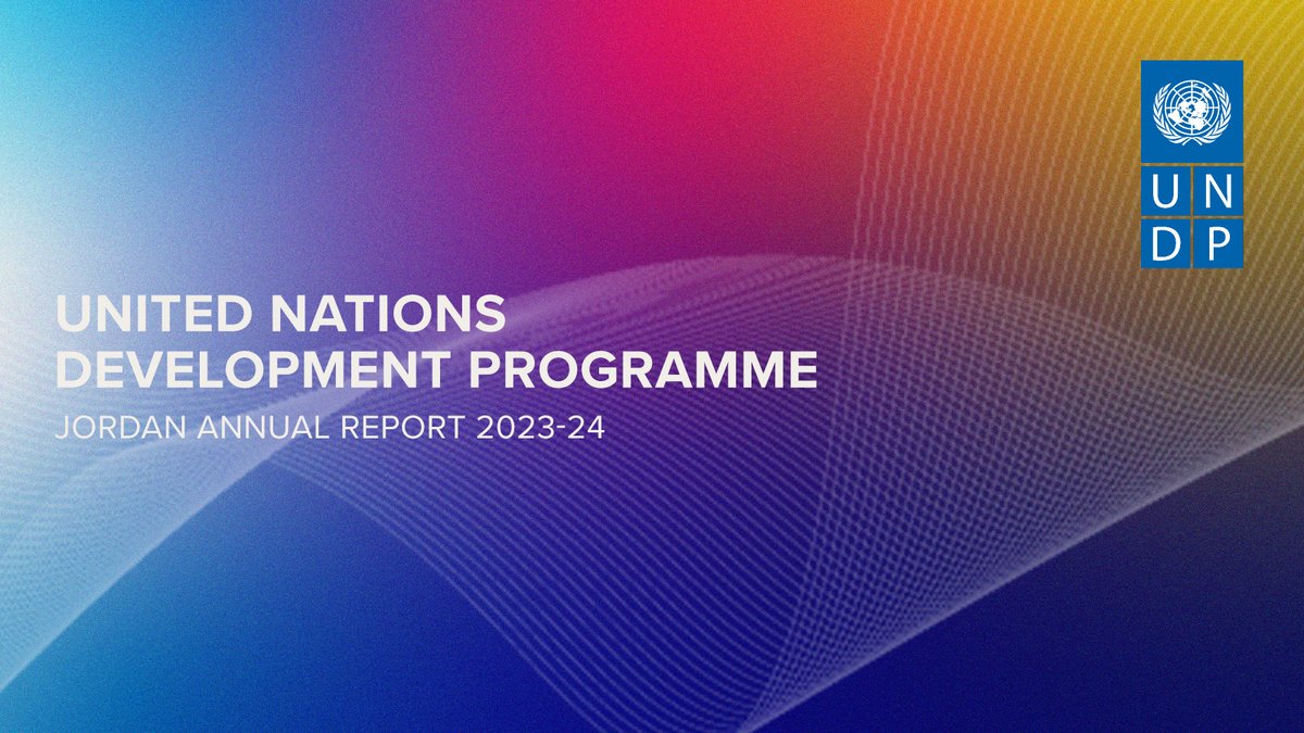 UNDPJordan's tweet image. 📣Announcing the launch of UNDP Jordan’s 2023-2024 Annual Report. Our first country-level report presents a comprehensive overview of the progress we have achieved – thanks to the invaluable support of our national and international partners - in advancing Jordan’s sustainable…