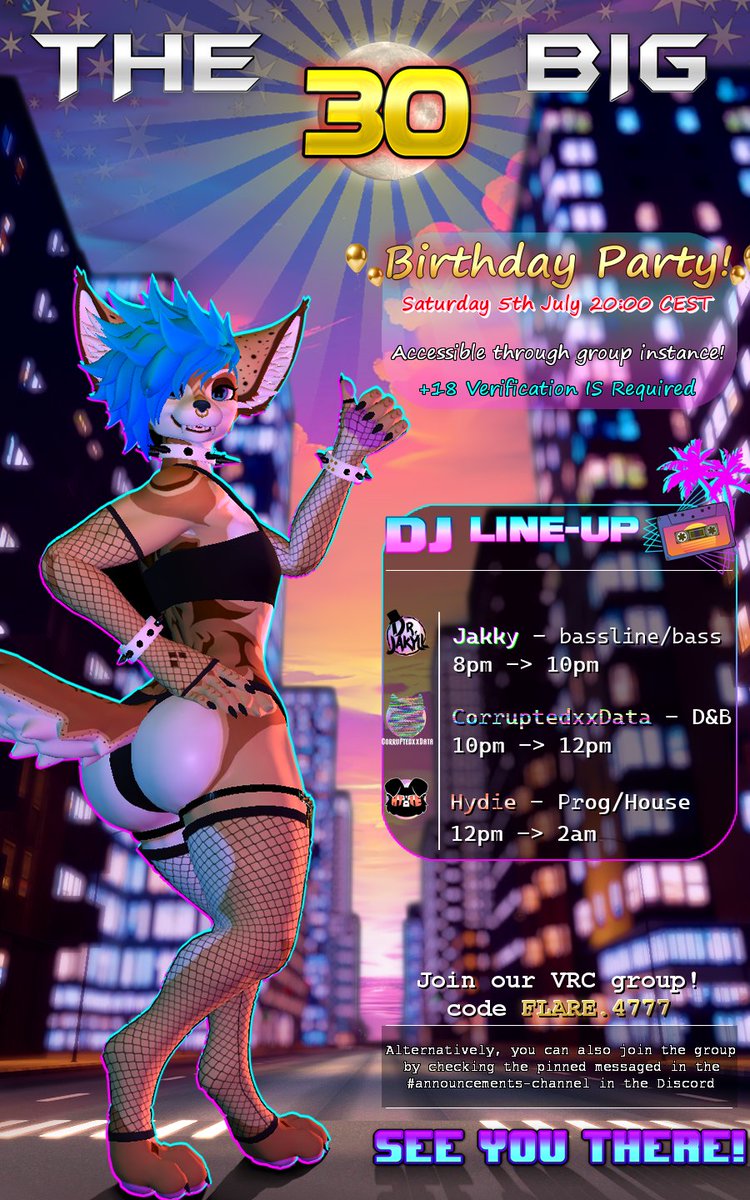🎉Birthday Event the 5th of July!🎉
Check Discord for me info! 💜