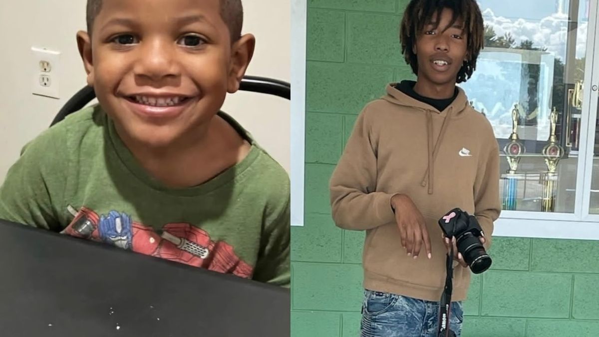 Samir Grubbs, 4, and Daviyon Shelmonson-Bey, 18 were both shot and killed, and a third 17-year-old victim was shot in a drive-by shooting near Denby High School Friday night. fox2detroit.com/news/family-vi…