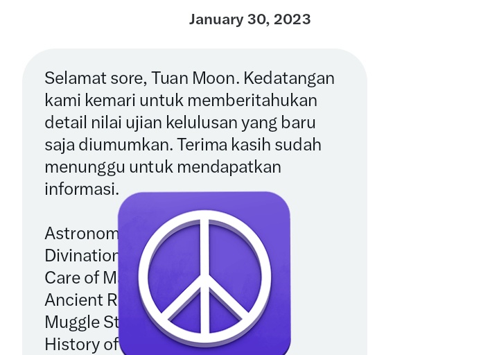 nomcdcn's tweet photo. oh sekalinya di dm sekolah, karena ga lulus newt ternyata https://t.co/kvLZ8ukcC9