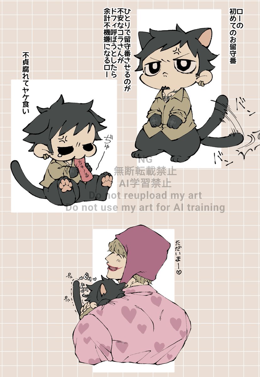 0411sironeko's tweet image. 🐱ロちゃん初めてのお留守番