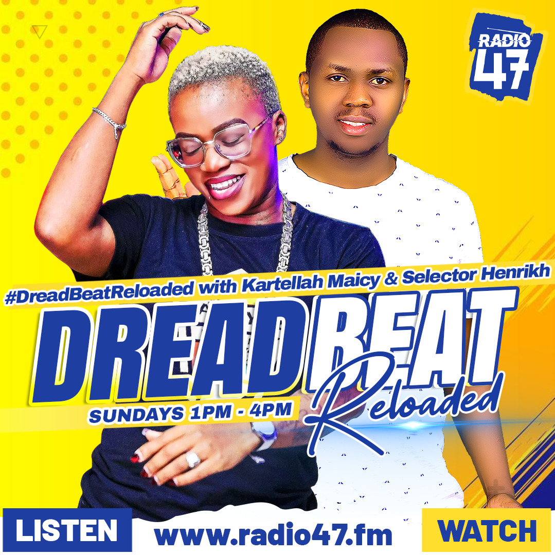 Radio 47 (@radio47_kenya) on Twitter photo New day, same vibe... π₯β Karibu ndani ya Dread Beat Reloaded ukiwa na the Iron Lady herself, <a href="/KartellahMaicy/">Kartellah Maicy</a>, and on the decks ni, <a href="/selectorhenrikh/">Selector henrikh</a> . #DreadBeatReloaded #HapaNdipo New day, same vibe... π₯β Karibu ndani ya Dread Beat Reloaded ukiwa na the Iron Lady herself, <a href="/KartellahMaicy/">Kartellah Maicy</a>, and on the decks ni, <a href="/selectorhenrikh/">Selector henrikh</a> . #DreadBeatReloaded #HapaNdipo