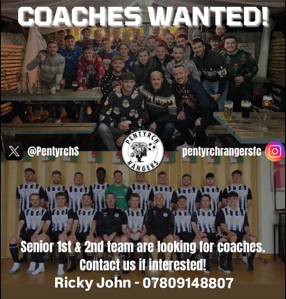 If you fancy being a part of our journey, please get in touch! With both our 1sts and 2nds teams flourishing, we're on the lookout for enthusiastic coaches to help us next season and beyond.....