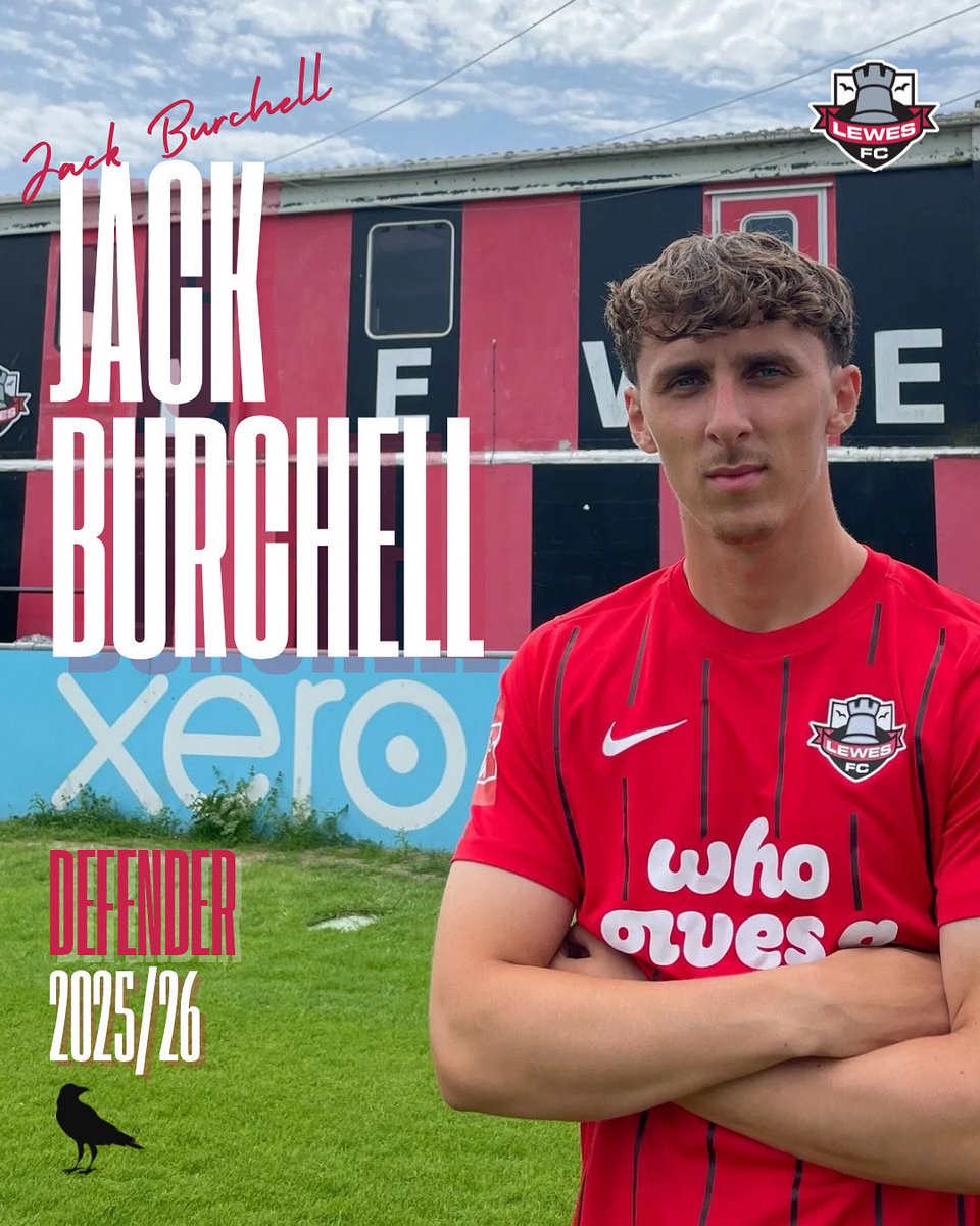 Jack Burchell 🤝 Lewes FC 

A new Rook is in town 😍

#COYR🔴⚫️
#TheNextChapter 

Sponsor Jack - commercial@lewesfc.com
Season tickets - lewesfc.com/seasontickets