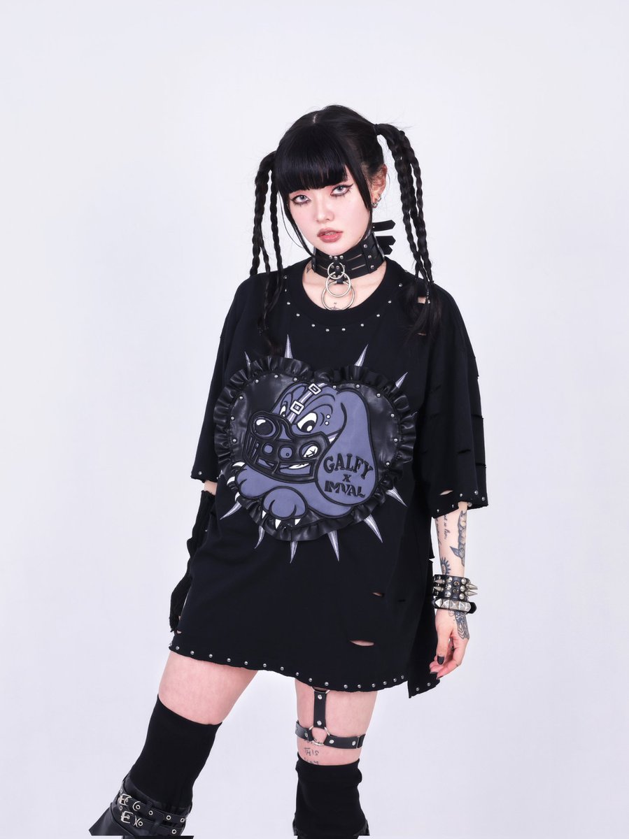 トップス IMVAL x GALFY Bondage Dog Foodie [WHT] GALFY x IMVAL Bondage Dog Foodie [WHT] - メルカリ