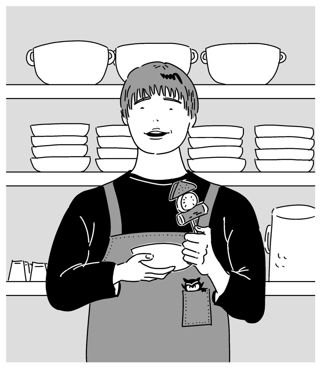 小酒部選手のコーヒーイラストが可愛いかったので推しの選手で真似てみた🍢

#シーホース三河
#西田優大 