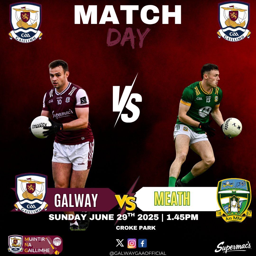 Des Ryan (@deasuno) on Twitter photo Good luck to <a href="/Galway_GAA/">Galway GAA Official</a> senior footballers today. Especially to the many <a href="/uniofgalway/">Ollscoil na Gaillimhe | University of Galway</a> students and alumni involved. Two great games yesterday looking forward to more today. Good luck to <a href="/Galway_GAA/">Galway GAA Official</a> senior footballers today. Especially to the many <a href="/uniofgalway/">Ollscoil na Gaillimhe | University of Galway</a> students and alumni involved. Two great games yesterday looking forward to more today.