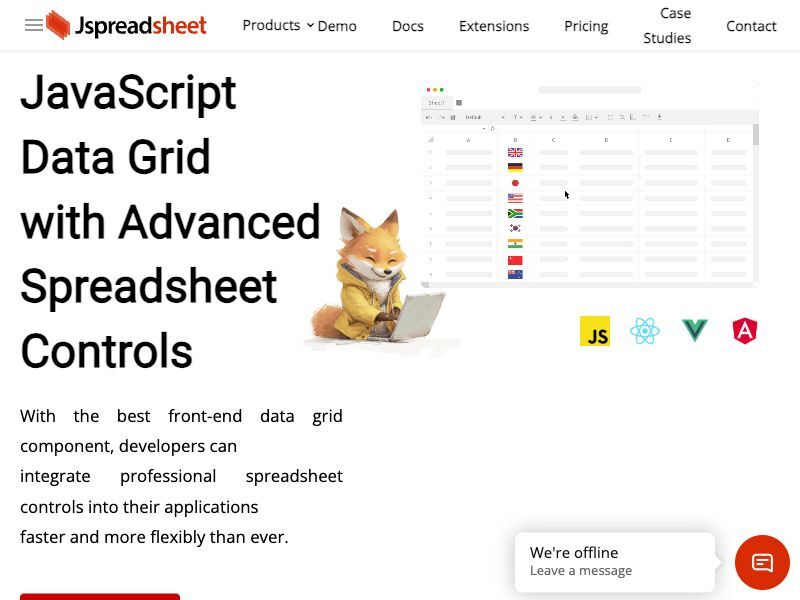 AwesomeIndieBot's tweet image. Jspreadsheet: JavaScript Data Grid with Advanced Spreadsheet Controls

 #OpenSource #Tech #DataManipulation