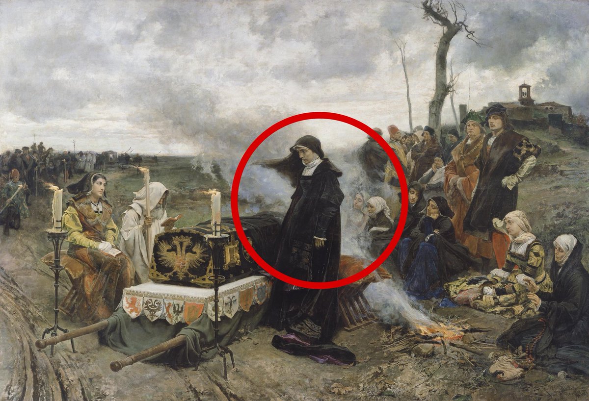 Hola buenas, ¿te imaginas pasearte por TODO EL REINO con tu marido muerto durante 8 MESES?

Bien hablemos de ella.
De Juana “la Loca”

[Abro hilo]